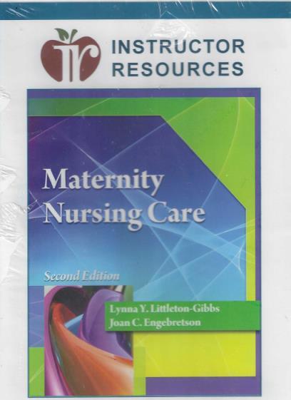 Maternity Nursing Care 2nd Edition Teacher Resources PC MAC CD learn nurse study