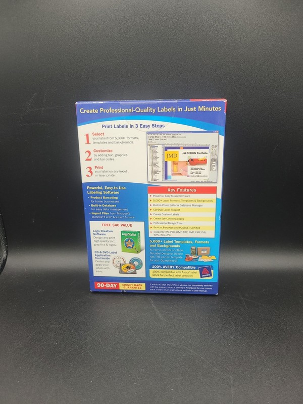 MySoftware MyLabel Designer Deluxe Label Design Software for Windows CD gallery