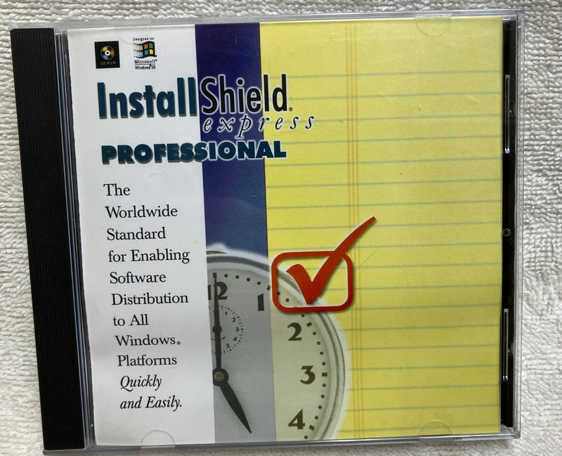 Installshield Express Professional Install CD W95/NT – USA Seller