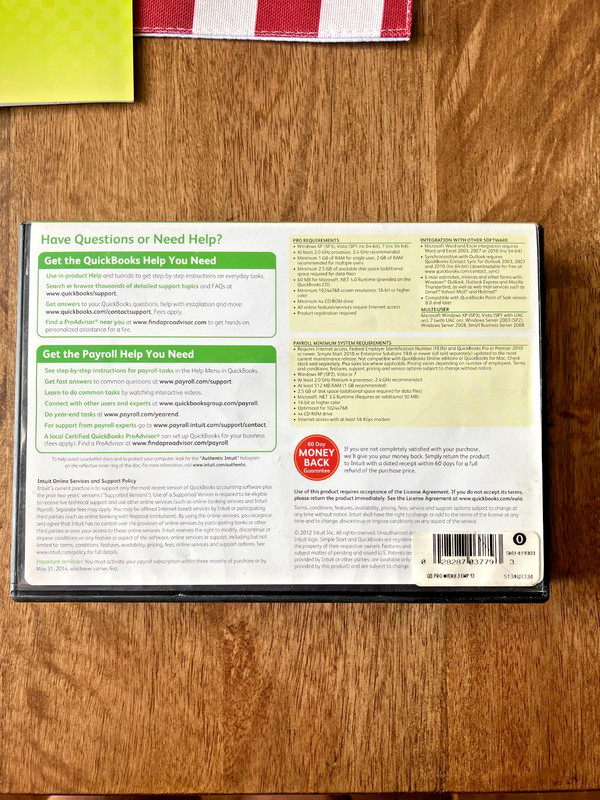 Intuit QuickBooks Pro 2013 Enhanced Payroll Value Pack w/ License Key gallery