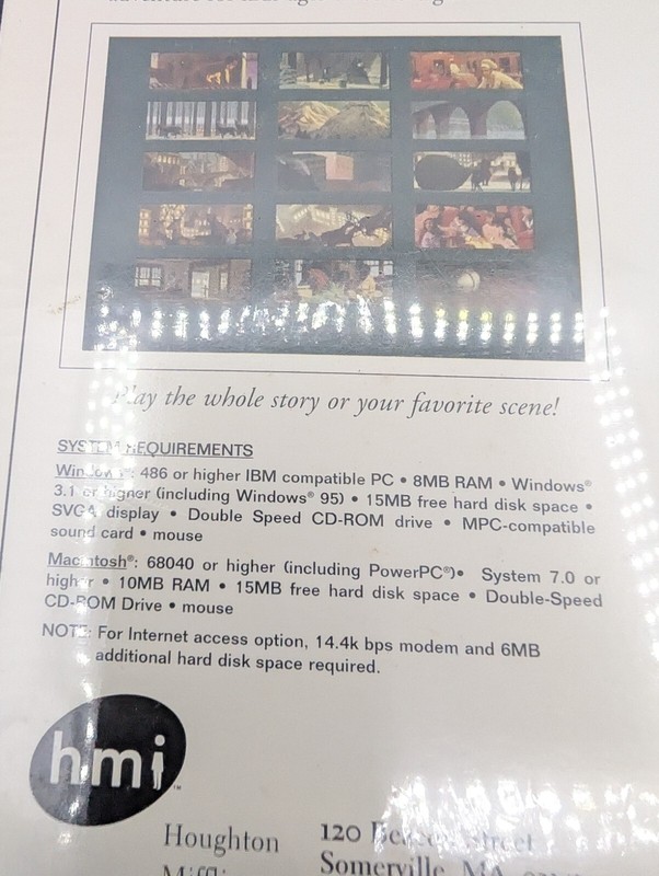 '96 Sealed The Polar Express cd Narrated Garrison Keiller windows 95 3.1 & Mac gallery