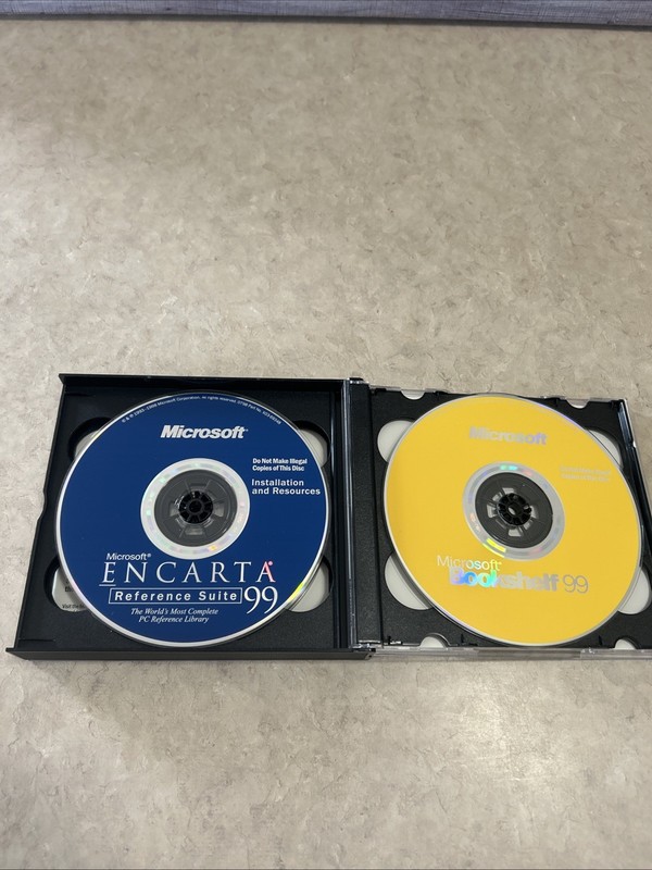 Microsoft Encarta Reference Suite 99 For PC gallery