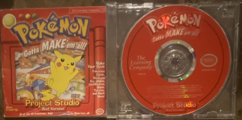 Pokémon: Gotta Make ‘Em All – Project Studio: Red Version 1999 PC