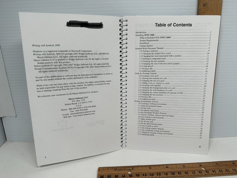 Computer Software Widgit Windows PC Disc Mayer Johnson Writing With Symbols 2.5 gallery