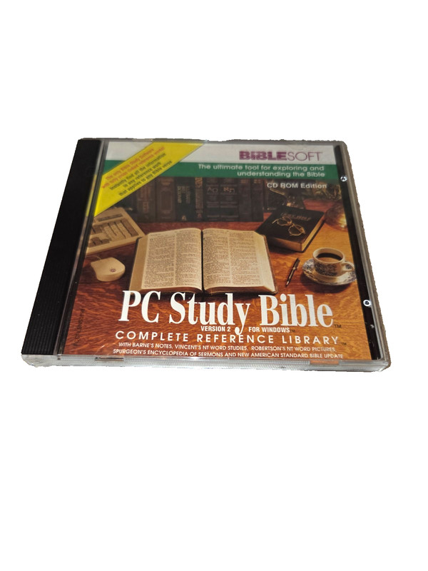 PC Study Bible, Version 2 for Windows (Software, cd) from Bible Soft