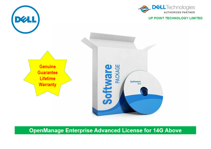 OpenManage Enterprise Advanced license 528-BIYY/ 528-BIYX (14G and above)