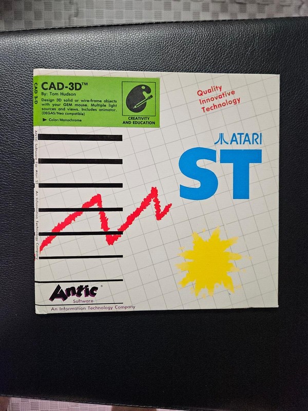 NS CAD-3D by Tom Hudson for Atari ST