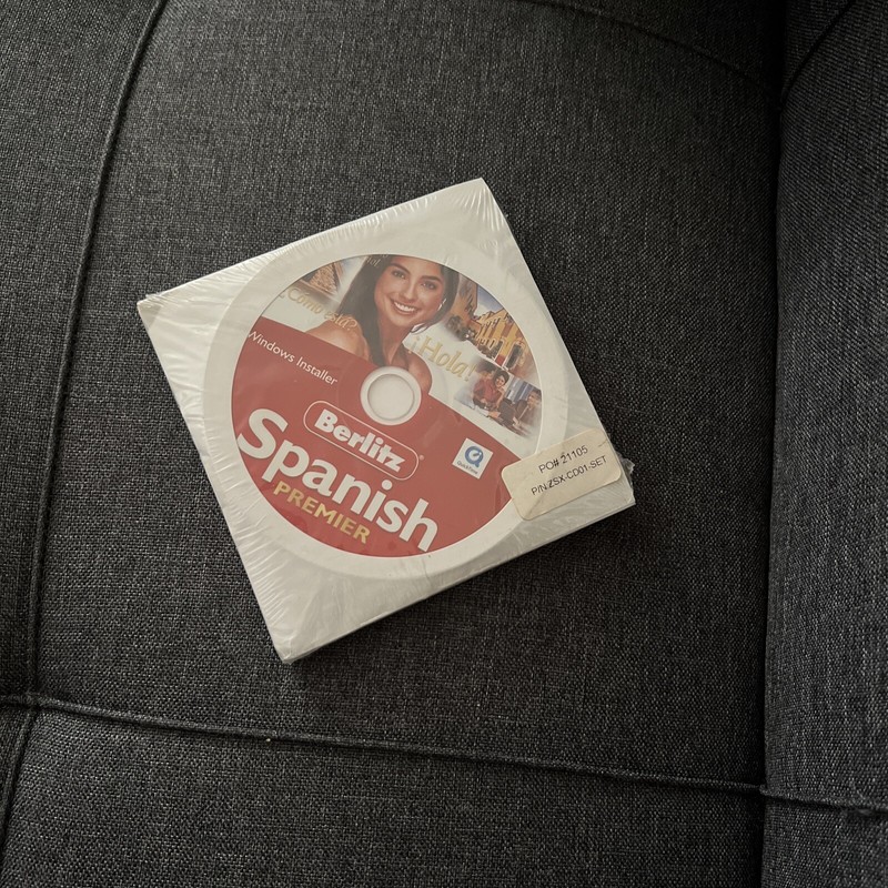 BERLITZ Spanish Premier Language Learning Software 8-Disc Set