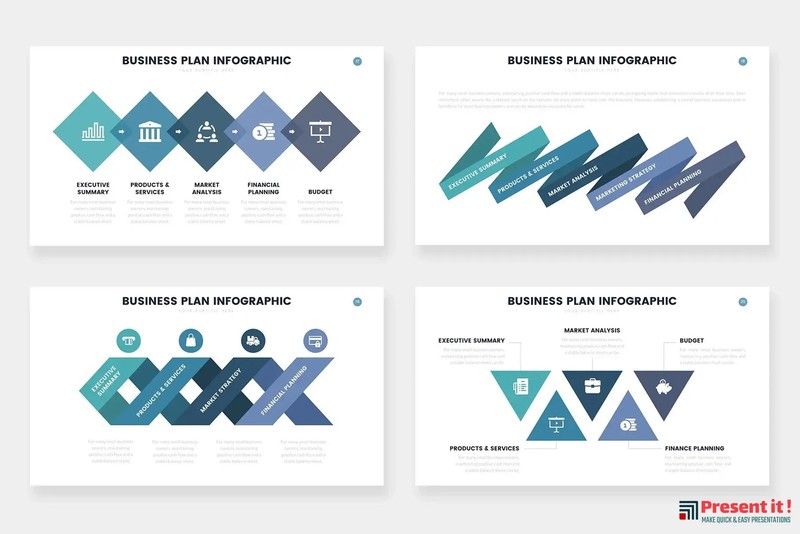 Business Plan Infographics Template gallery