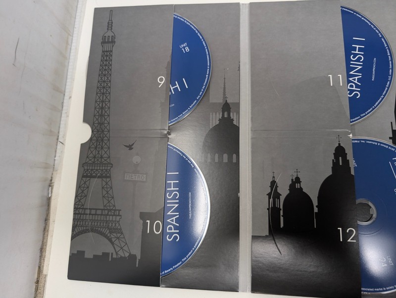 Pimsleur Approach Gold Edition Spanish I Audio CD Course Discs 9-16 (84) gallery