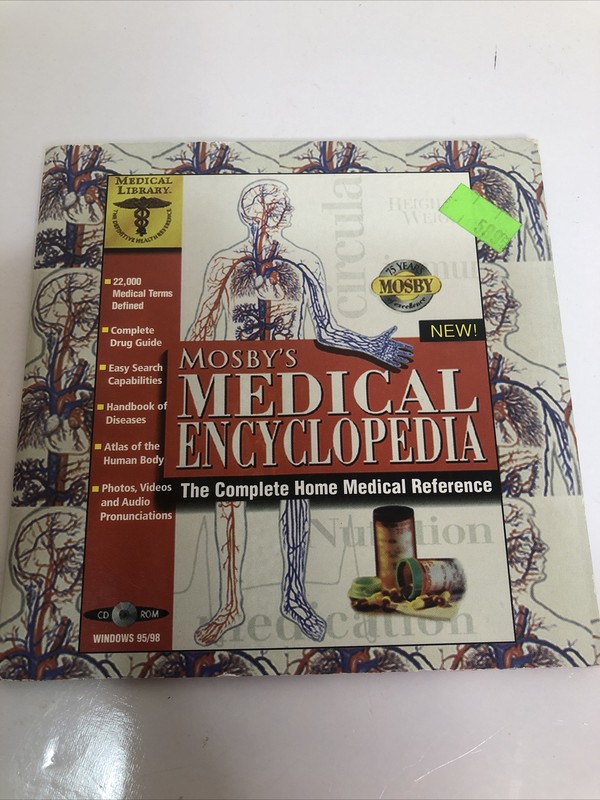 Mosbys Medical Encyclopedia Home Medical Reference CD-Rom Windows 95/98