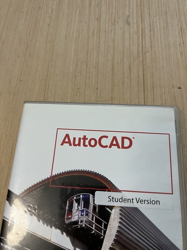 Autodesk AutoCAD Student Version 2008 As Is Read gallery