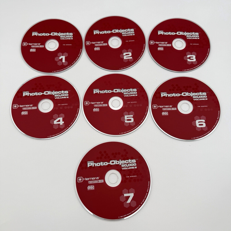 Hemera Photo Objects 50,000 Volume 3 for Windows ~ (7 Disc Set) gallery