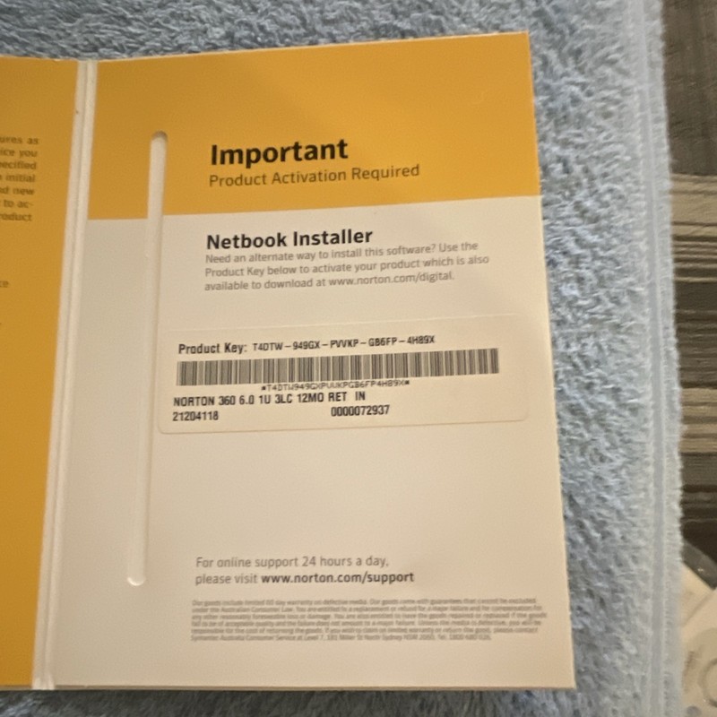 Norton 360 v6 Antivirus & Internet Security CD, 3 Devices, Windows 7/XP/Vista gallery