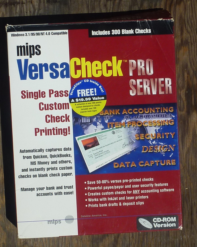 Mips VersaCheck pro server 1998 version