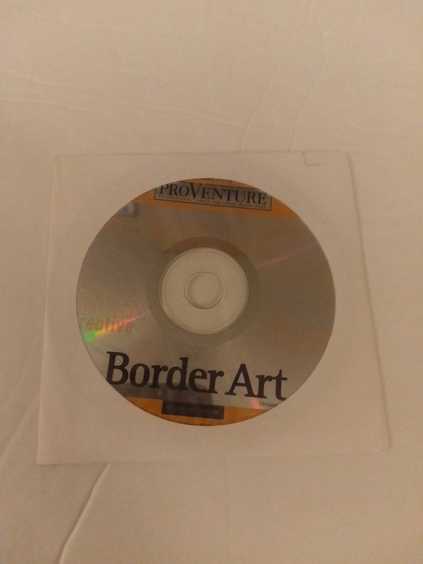 Proventure Border Art CD-ROM For Desktop Publishing Brand New In Sealed Sleeve