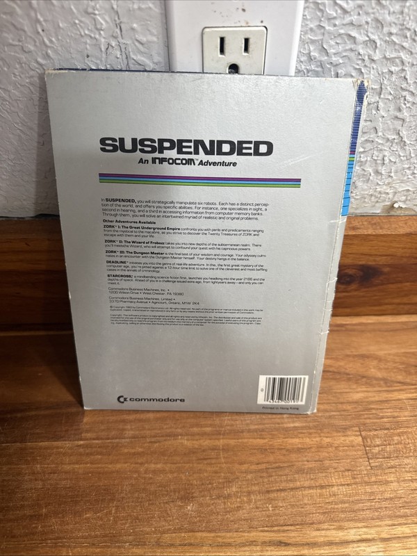 Suspended A Cryogenic Nightmare for the Commodore 64 C64 128 Computer - gallery