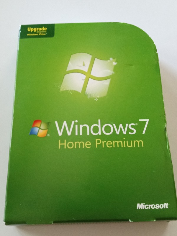 Microsoft Windows 7 Home Premium Upgrade 32 Bit and 64 Bit DVD MS WIN