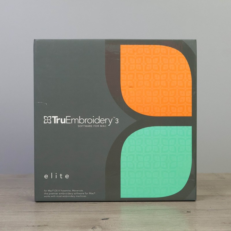 TruEmbroidery 3 Embroidery Software Mac w/ Dongle v3 Legacy Unsupported – AS IS