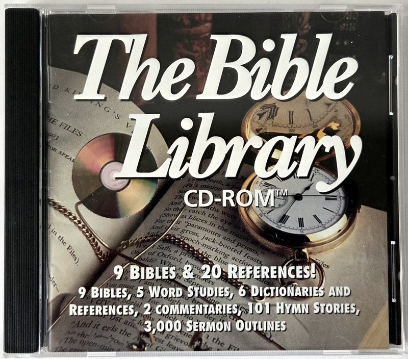 The Bible Library – Windows 3.1/95 CD-ROM
