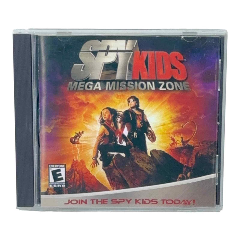 Spy Kids Mega Mission Zone CD-ROM Windows 95/98/ME/XP Mac OS 8.6-9.2 10.0.4 +