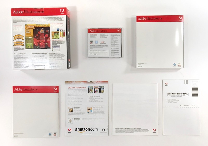 Adobe Illustrator 10 Upgrade Software For Mac • Complete in Box w/Serial Numbers gallery
