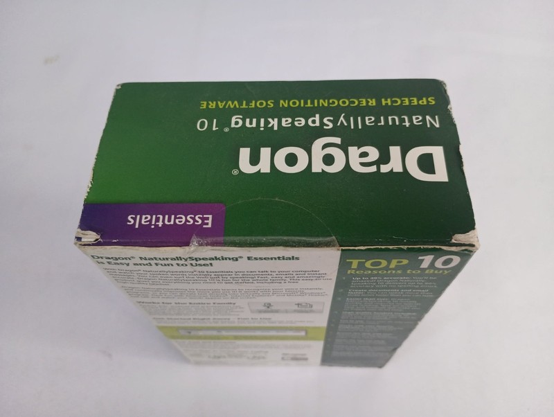 Dragon Naturally Speaking 10 Standard Speech Recognition Software (PC) SEALED gallery