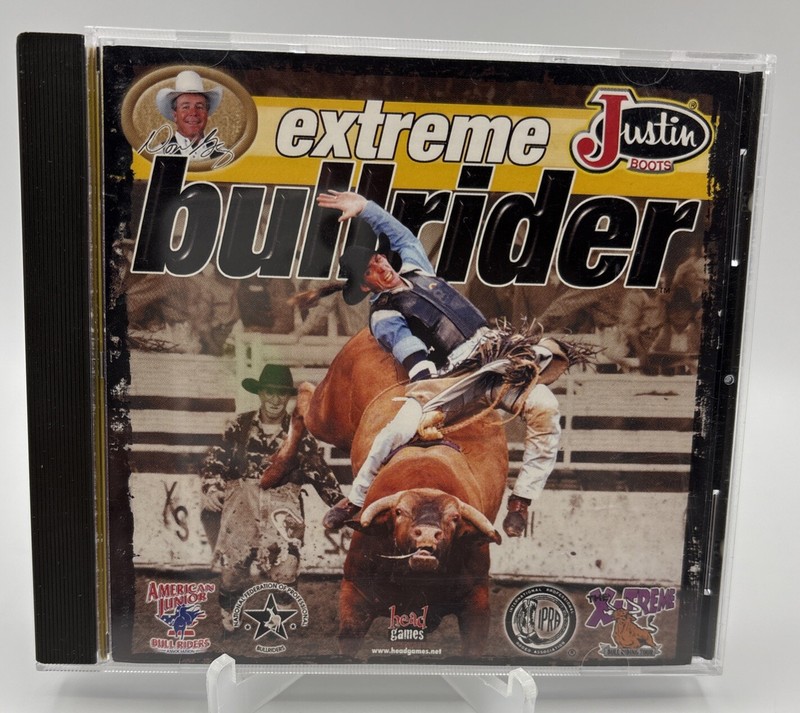 Extreme Bullrider PC Video Game For Windows Computer 1999