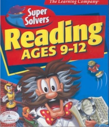 Super Solvers: Reading Ages 9-12 PC MAC CD learn read words find clues kids game