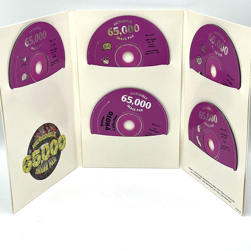 Incredible 65,000 Image Pack Click Art 5 Discs gallery