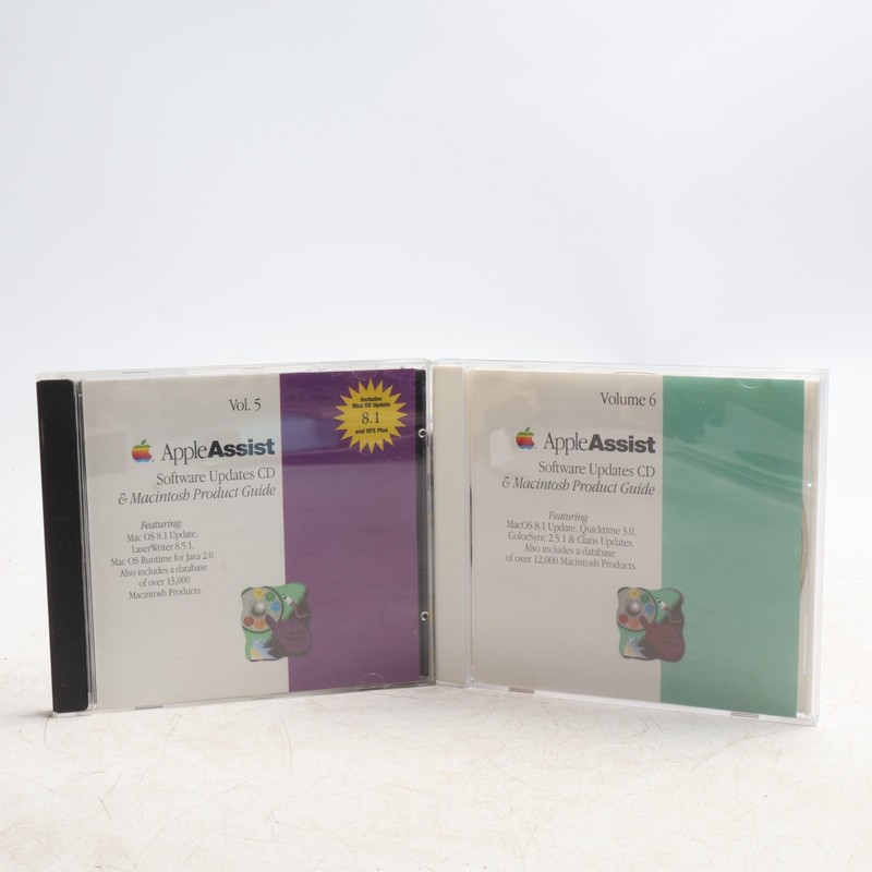 Apple Assist Volume 5 & 6 cd bundle