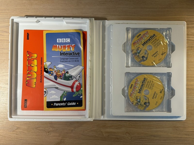 SEALED BBC Muzzy Spanish Level 1 Interactive Exercises CD-ROM Set Language Games gallery
