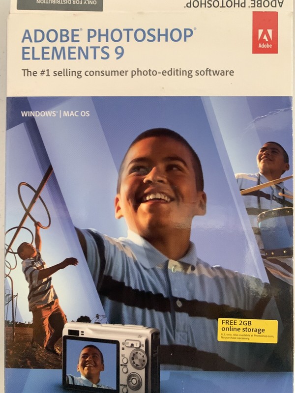 Adobe Photoshop Elements 9 Mac Disc Only w/ Serial Number gallery