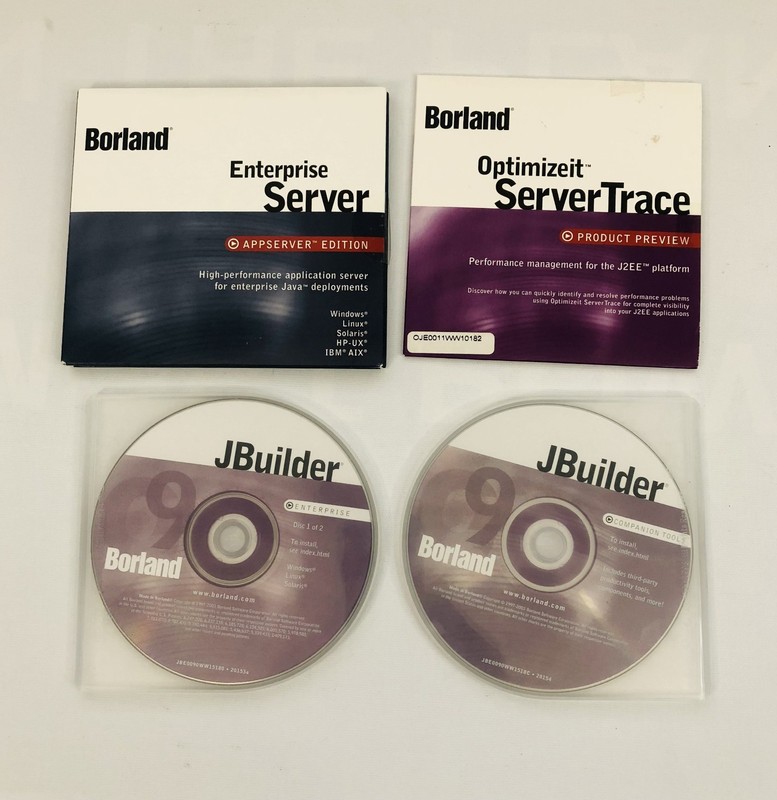 Embarcadero Borland JBuilder 9 Enterprise + Enterpriser Server 5.2