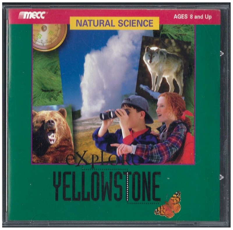 MECC Natural Science: Explore Yellowstone (Version 1.0 PC/Mac)
