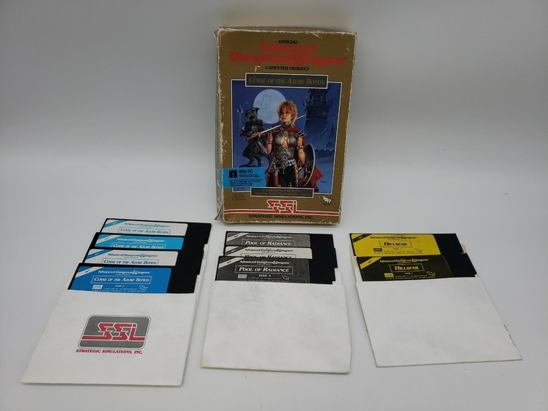 Dungeons & Dragons Curse of the Azure Bonds – Hillsfar – Pool of Radiance