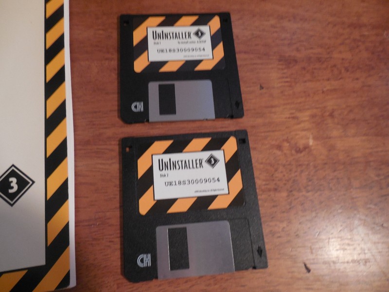 1995 UNINSTALLER 3 WITH BIG BOX MANUAL & DISKS FREE SHIPPING gallery