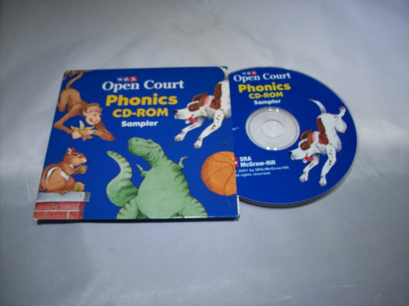 CD ROM SRA Open Court Phonics Sampler McGraw-Hill Grade 1-3 VGC gallery