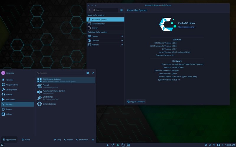 CACHYOS LINUX KDE, PLASMA | DESKTOP, HANDHELD | DVD, USB | CACHY OS | SHIPS FAST gallery