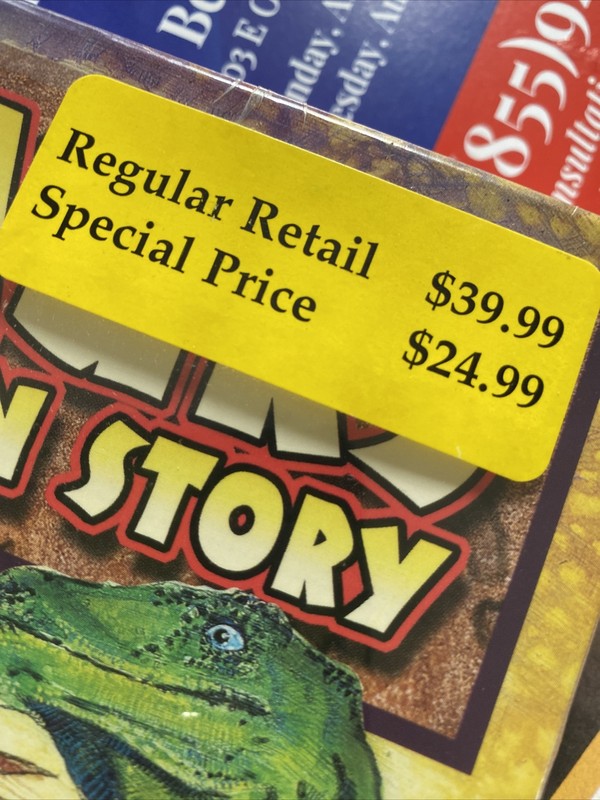 NOS Sealed Dinosaurs Creation Story Windows 95 PC CD Chariot Media Homeschool gallery