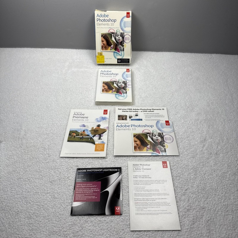 Adobe Photoshop Elements 10 for PC Mac Open Package gallery
