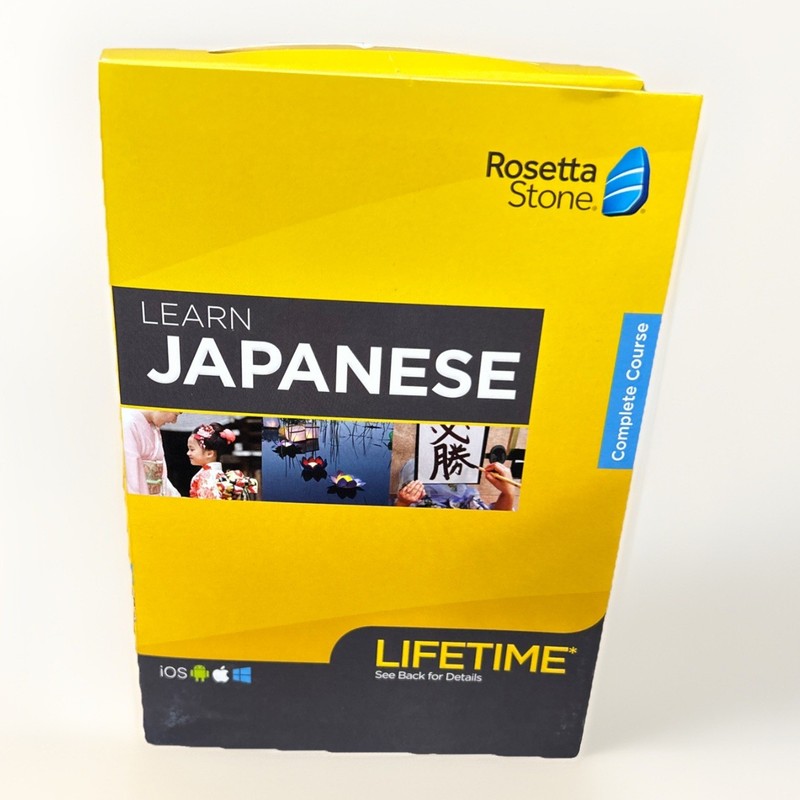 Rosetta Stone: Learn Japanese with Lifetime Access on iOS, Android, PC, and Mac