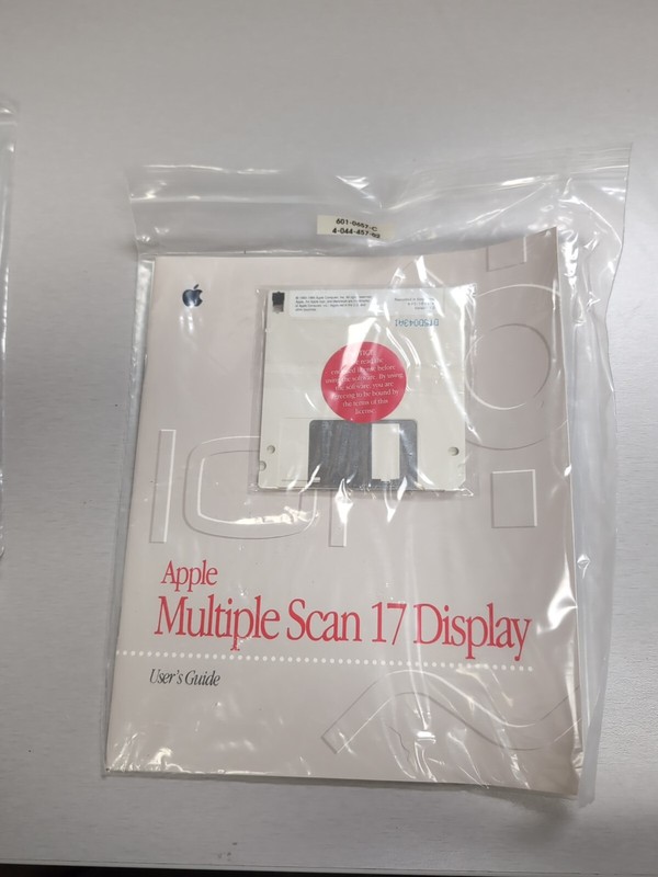 Apple Multiple Scan Software For Macintosh Floppy P/N: 690-1694-A SEALED