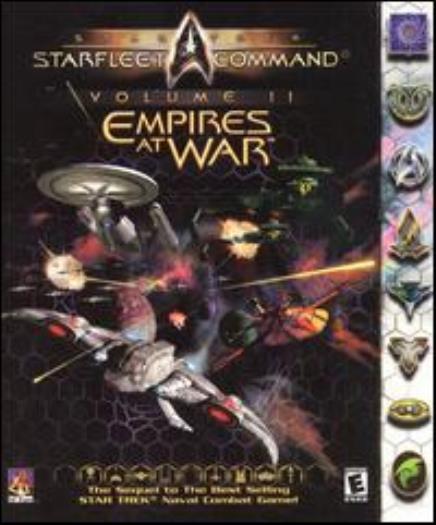 Star Trek Starfleet Command II 2 Empires At War PC CD space races shooter game!