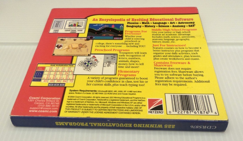 225 Winning Educational Programs PC CD-ROM Swift Jewel gallery