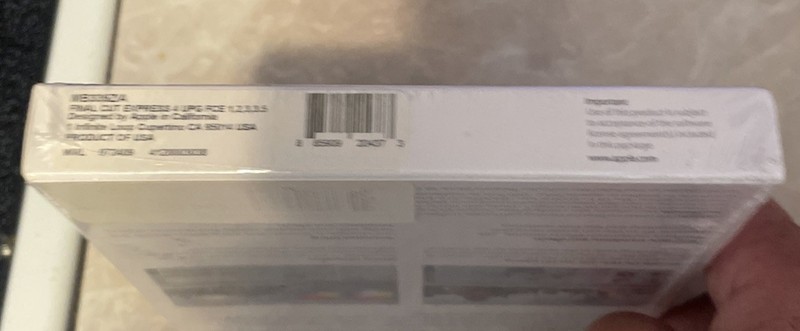 Apple Software Final Cut Express 4 - Retail Version New in Box DV HDV AVCHD gallery