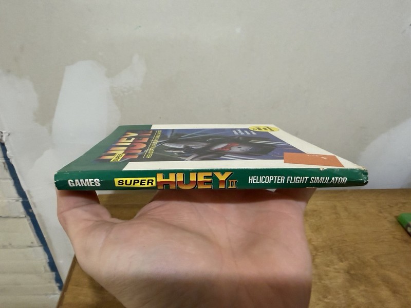 Super Huey II Helicopter Flight Simulator Celery Software 3 1/2” Disk IBM DOS gallery