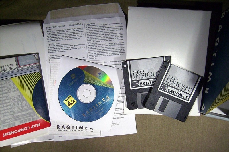Ragtime 4.2 Integrated Document Processing with Geoinsight Software Mac Vintage gallery