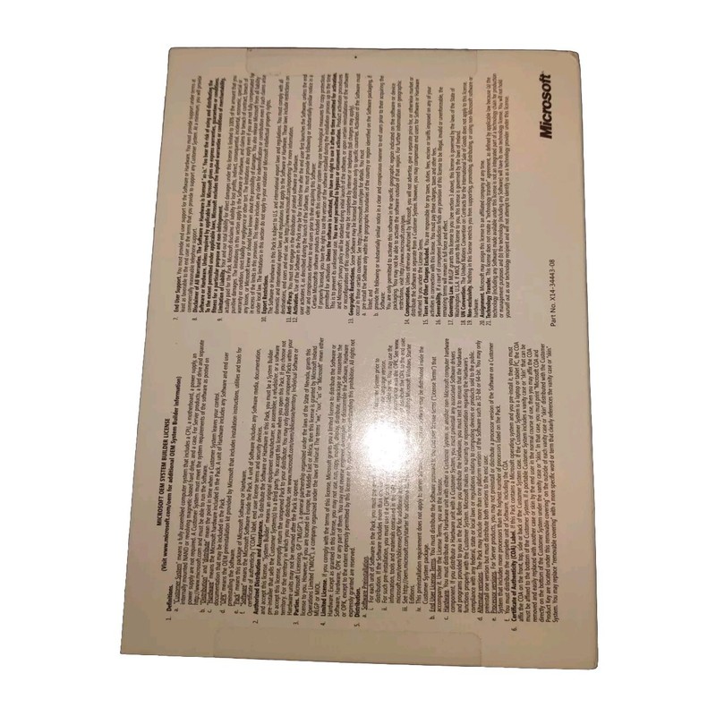 Microsoft Win Pro 7 x32 English FQC-01241 OEM System Builder Pack gallery
