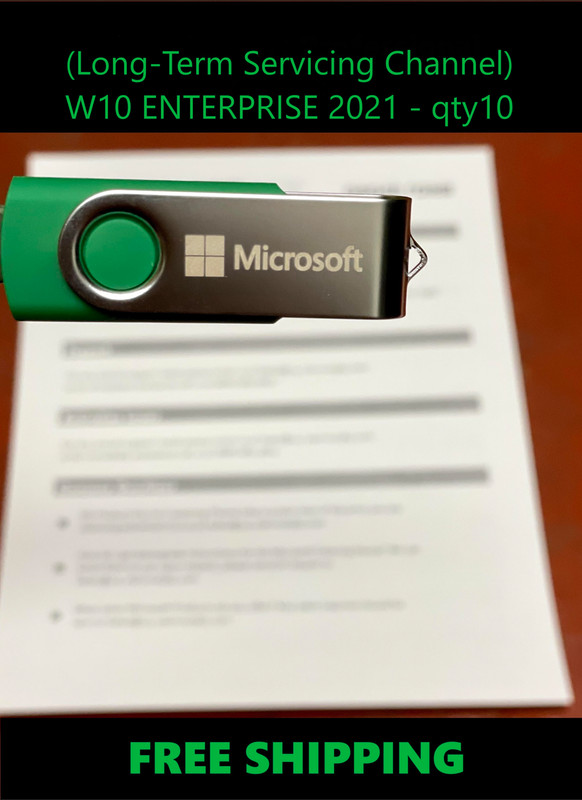 Windows 10 IoT✔ Long-Term Support 2032!✔22H2✔10PACK✔FASTSHIPPING